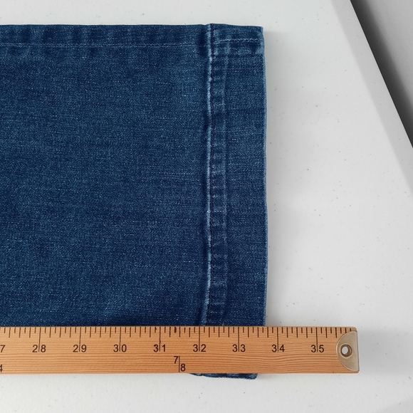 7 For All Mankind Dojo Low Rise Flared Jeans size 28 - Picture 13 of 14